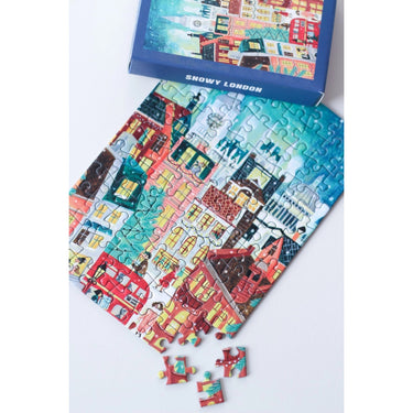 Puzzle Snowy London 99 Teile von Piecely – Produktbild 2
