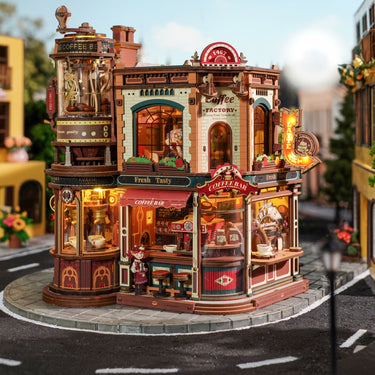 DIY Bastelset - "Dream Coffee Factory" • Rolife