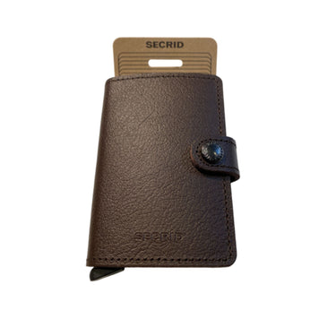 Geldbörse Miniwallet Basic Collection Brown • SECRID
