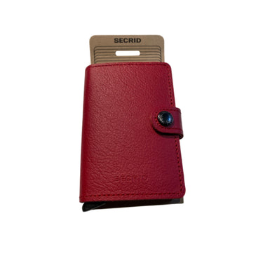 Geldbörse Miniwallet Basic Collection Red • SECRID