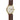 Herrenuhr Quarz "Berlin" Sepia Gold Heritage Dunkelbraun • Sternglas