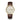 Herrenuhr Quarz "Berlin" Sepia Gold Heritage Dunkelbraun • Sternglas
