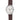 Herrenuhr Automatik "Hamburg" Silber-satiniert Silber Vintage Mokka • Sternglas