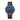 Herrenuhr Quarz "Hamburg" Dunkelblau Bronze Vintage Mokka • Sternglas
