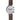 Herrenuhr Chrono "Hamburg" Silber-satiniert Silber Vintage Mokka • Sternglas