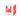 Red & White Pom Pom LED-Lichterkette 2 m • Talking Tables