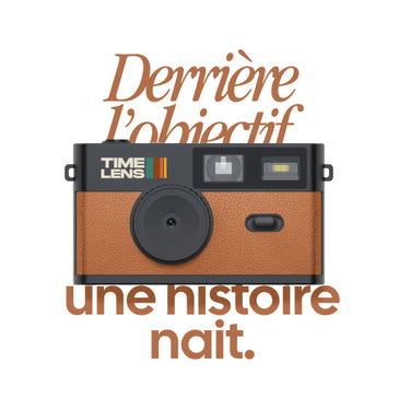 Retro Style Kamera „Maron“ • TimeLens®