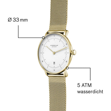 amenuhr-Naos-XS-Weiss-Gold-Milanaise-Gold-Sternglas-02